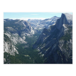 Impression Photo Vue depuis Glacier Point dans le parc national Yos