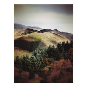 IMPRESSION PHOTO VUE MONTAGNE SUR LES WALES