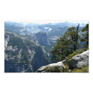Impression Photo Vue sur la montagne Yosemite dans le parc national