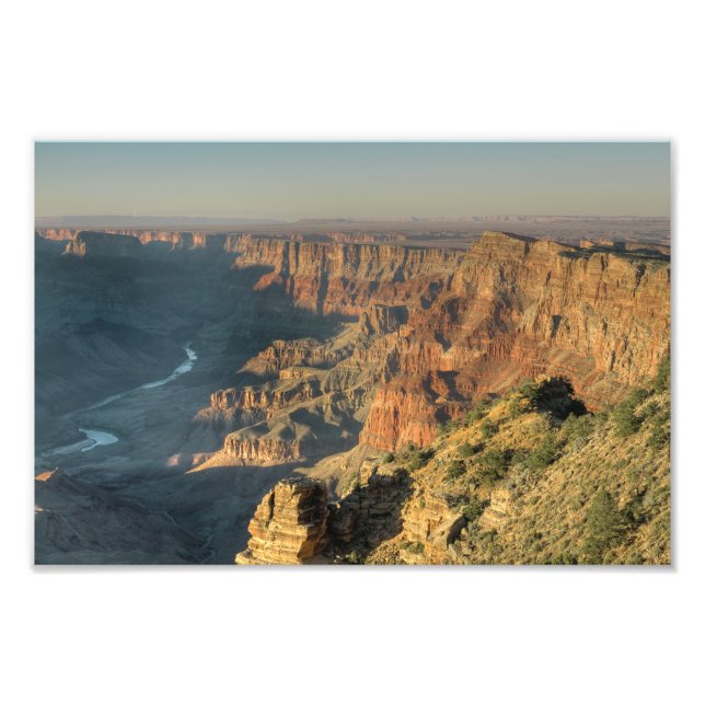 Impression Photo Vue sur le désert du Grand Canyon (Devant)