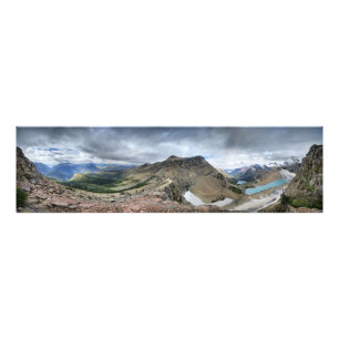 Impression Photo Vue sur le glacier Grinnell - Parc national des Gl