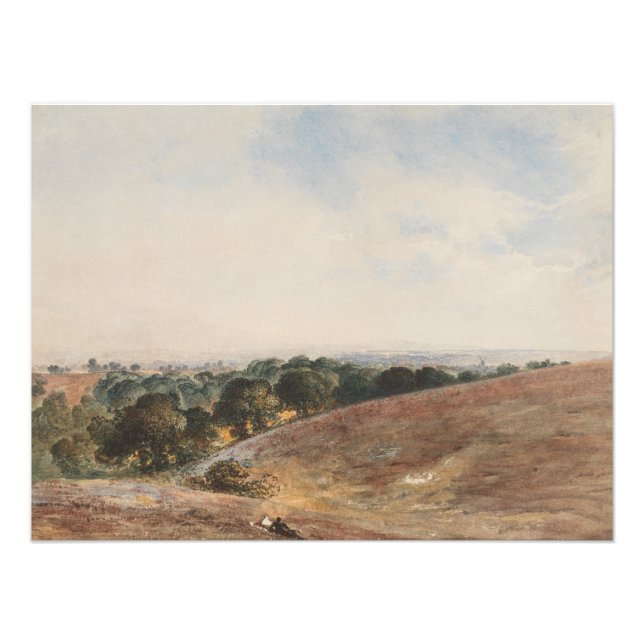 Impression Photo Vue sur South Downs - John Martin (Devant)