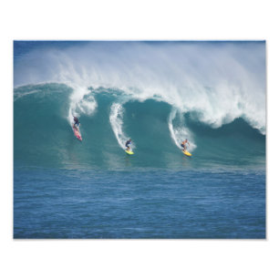 Impression Photo Waimea Bay Big Surf