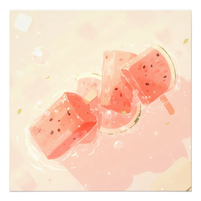 Impression Photo Watermelon Popsicle (Devant)