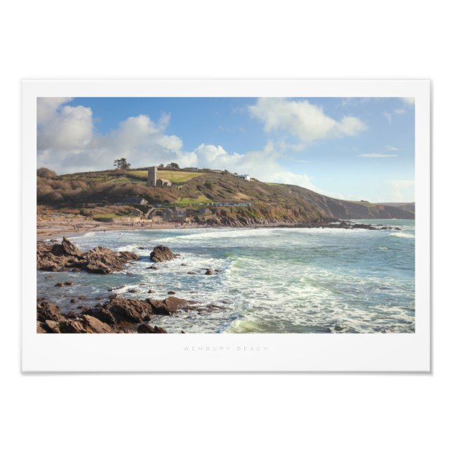 Impression Photo Wembury Beach (Devant)