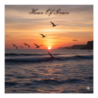 Impression Photo Where The Sky Meets The Wind - Hour Of Grace