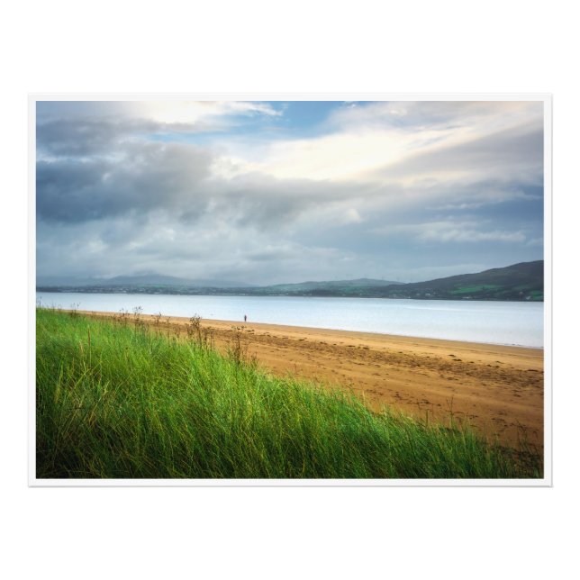 Impression Photo Whispers on the Sand: The Historic Rathmullan Beac (Devant)