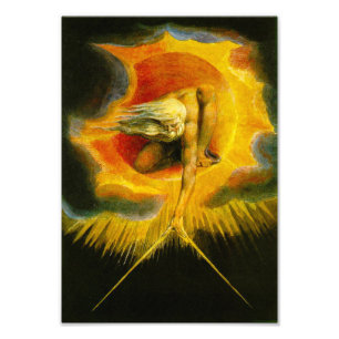 Impression Photo William Blake antique de la copie de jours