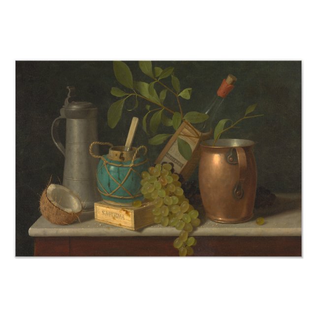 Impression Photo William Harnett - Juste Dessert (Devant)