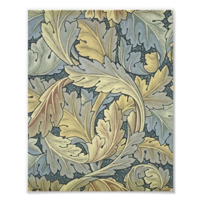 Impression Photo William Morris Acanthus Leaves (Devant)