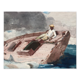 Impression Photo Winslow Homer - The Gulf Stream
