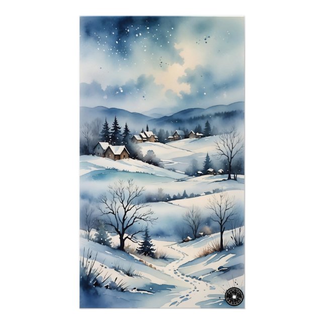 Impression Photo Winter Countryside Print (Devant)