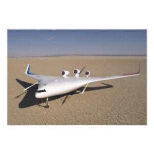 Impression Photo X-48B Corps à aile mixte véhicule aérien sans pilo