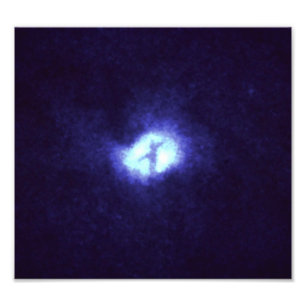 Impression Photo X dans la galaxie de Whirlpool M51