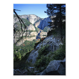 Impression Photo Yosemite Falls from the Four Mile Trail - Yosemite