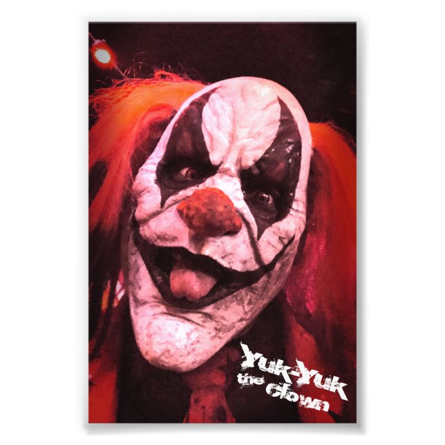 Impression Photo Yuk-Yuk le clown (Devant)