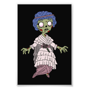 Impression Photo Zombie Gibson Girl 1910