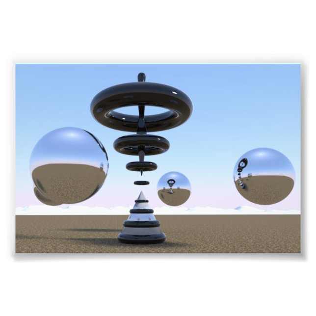 Impression Photo Zoom sur votre esprit (Devant)