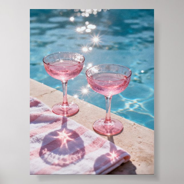 Impression Pink Sparkside Poolside (Devant)
