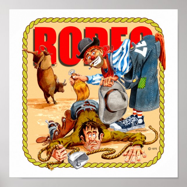 Impression Rodeo Clown (Devant)