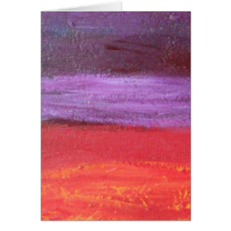 impression rouge et pourpre