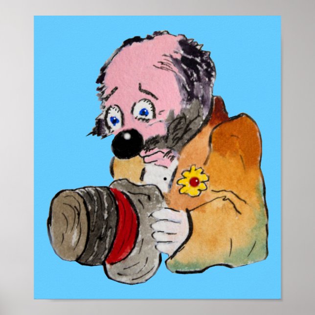 Impression Sam Clown triste (Devant)