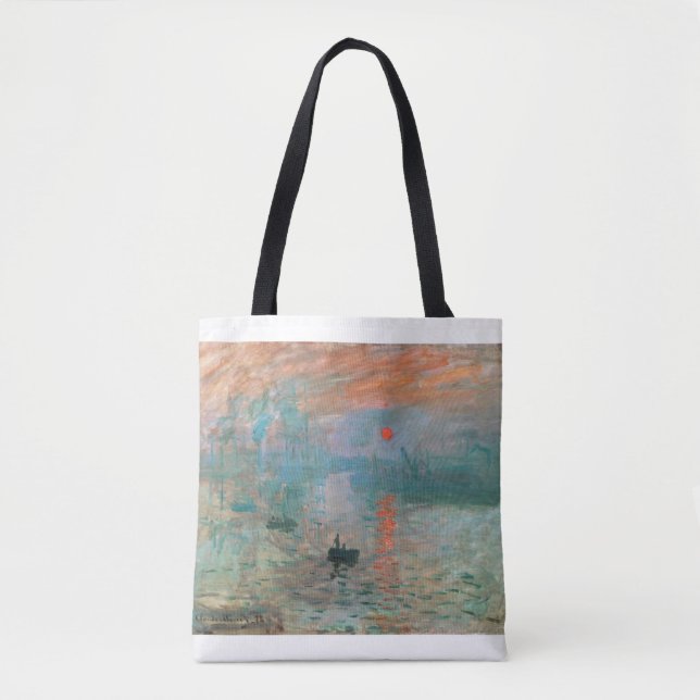 Impression, Sunrise 1872 Claude Monet Tasche (Vorderseite)