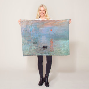 Impression, Sunrise, Claude Monet, 1872 Fleecedecke