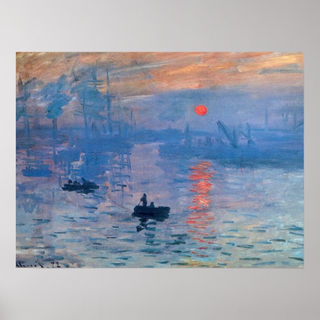 Impression Sunrise Poster (Vorne)