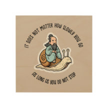 Confucius et l'escargot