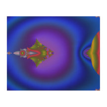 Fractal bleu profond