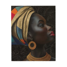 Portrait de beauté africaine