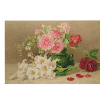 Roses et lis