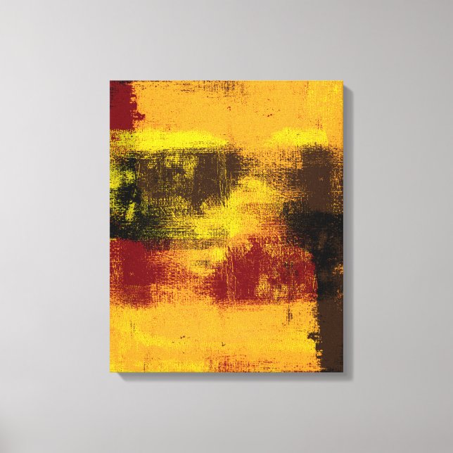 Impression sur toile abstraite de 1962 (Recto)