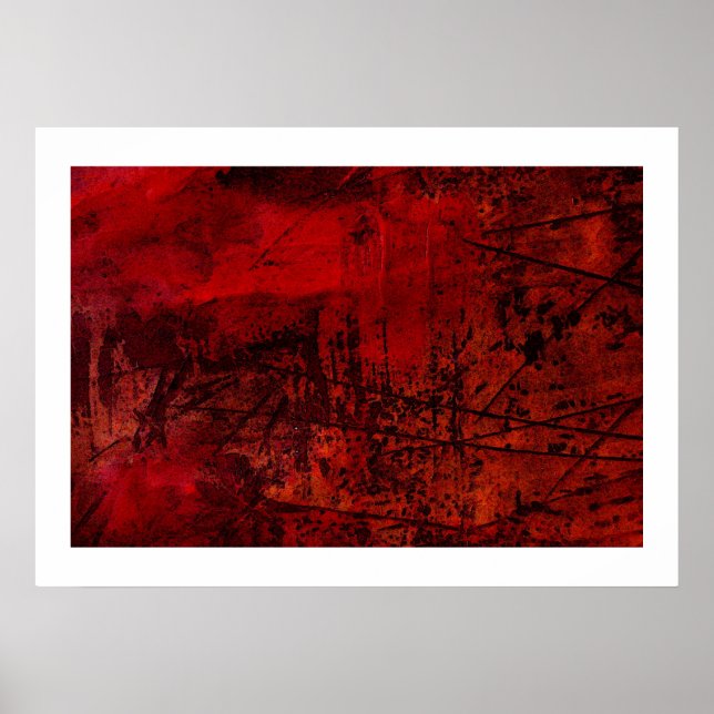 Impression sur toile abstraite originale - Art abs (Devant)