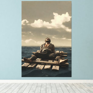 Impression sur toile Adrift