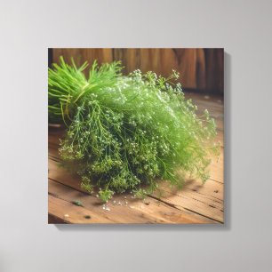 Impression sur toile (Aneth frais)
