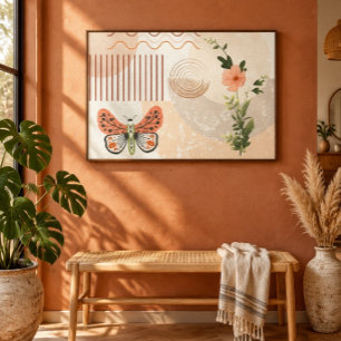 Impression sur toile Boho Botanical 91x61 cm
