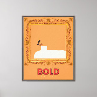 Impression sur toile Bold Baldie