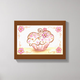 Impression sur toile Cupcake Canvas