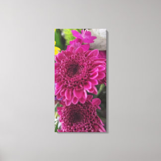 Impression sur toile de bouquet floral