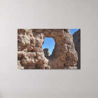 Impression sur toile de Fort en briques de boue