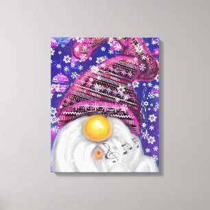 Impression sur toile de Gnome de Noël