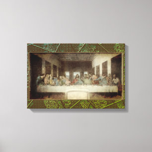 Impression sur toile de la Cène