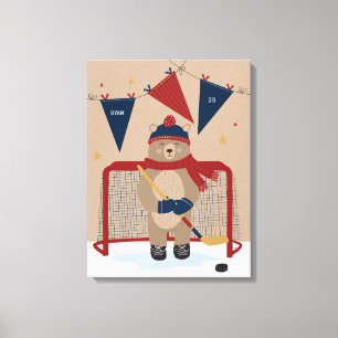 Impression sur toile de la petite recrue All-Star