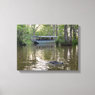 Impression sur toile de la visite du marais de Lou