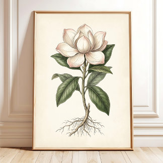 Impression sur toile de magnolia pour décoration i