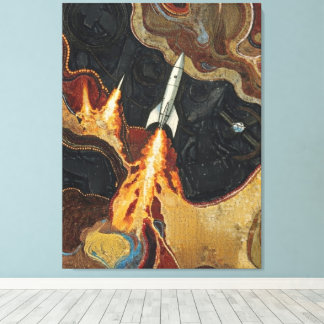 Impression sur toile de propulseurs
