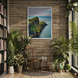 Impression sur toile du phare de Neist Point - Île