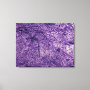 Impression sur toile emballée dans du papier de ba